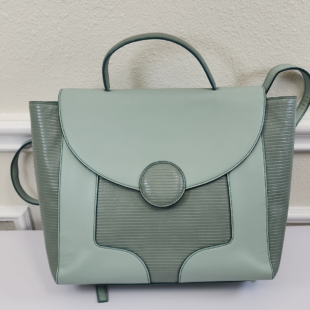 Creater&Cultivate The Jaclyn Green Women's Hand Bag Backpack - Picture 1 of 8